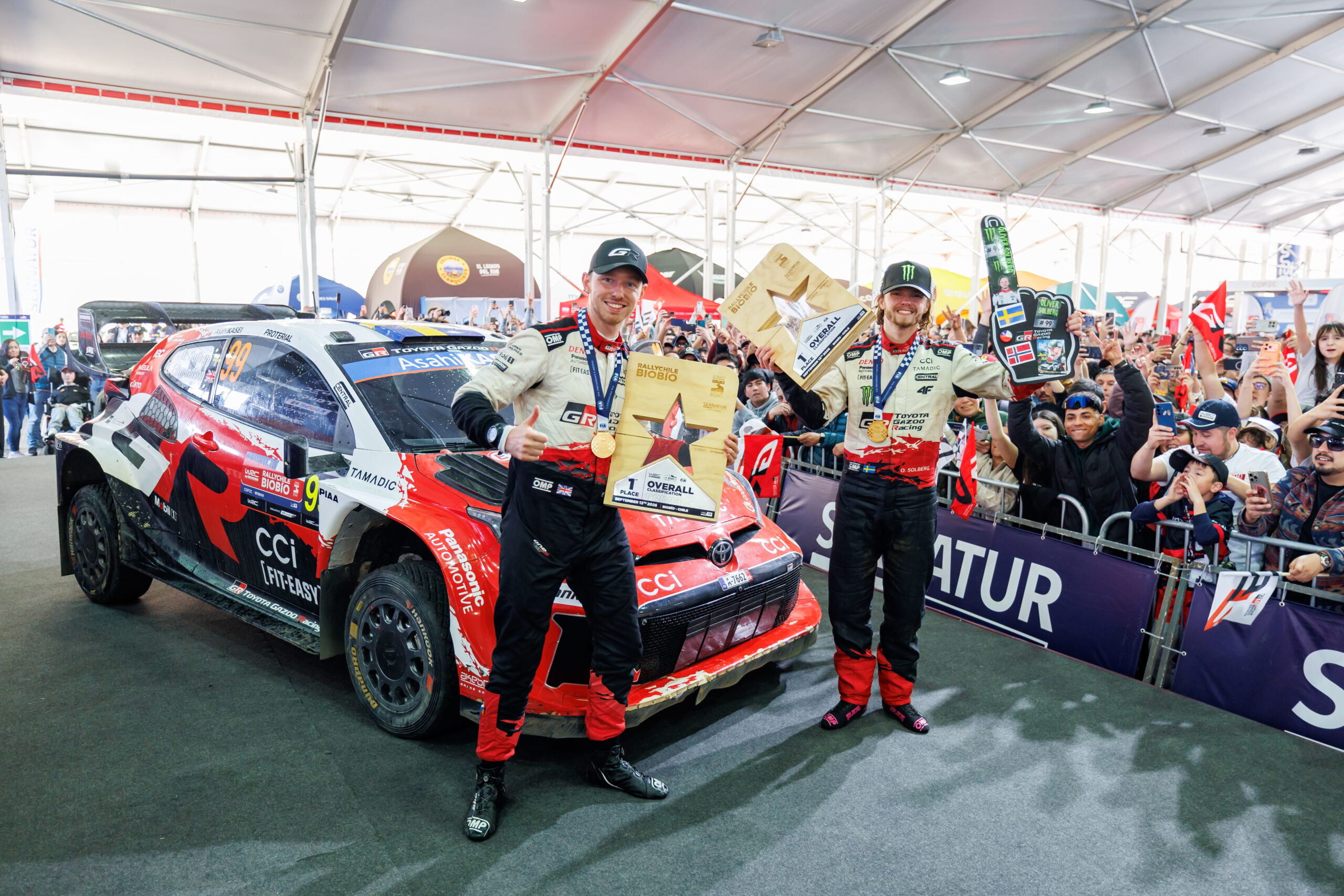 Solberg wygrywa Rajd Chile. Toyota zdobywa rekordowy 10. tytuł WRC