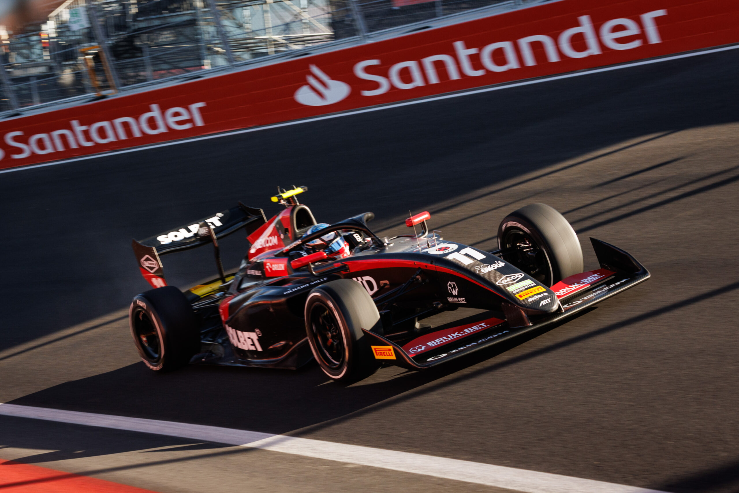 MADRID (ESP) SEP 10 - 13, 2026 - Spanish Grand Prix at Madring. Maciej GLADYSZ #11 ART GP F3. © 2026