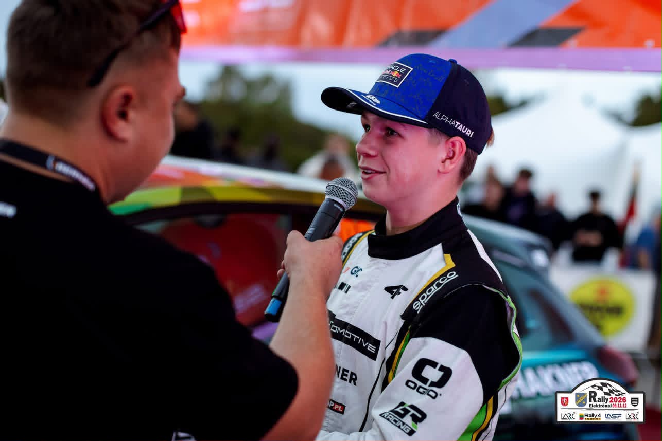 Z Ameryki prosto na łotewskie odcinki! Bruno Gryc znów w Oplu Corsie Rally4
