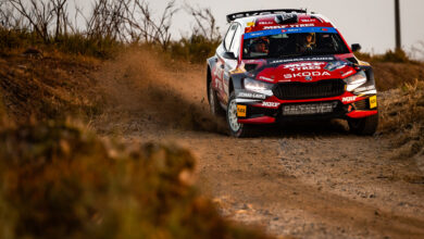 Martins SESKS during the FIA European Rally Championship in Fafe, Portugal,on 23, October 2026 //