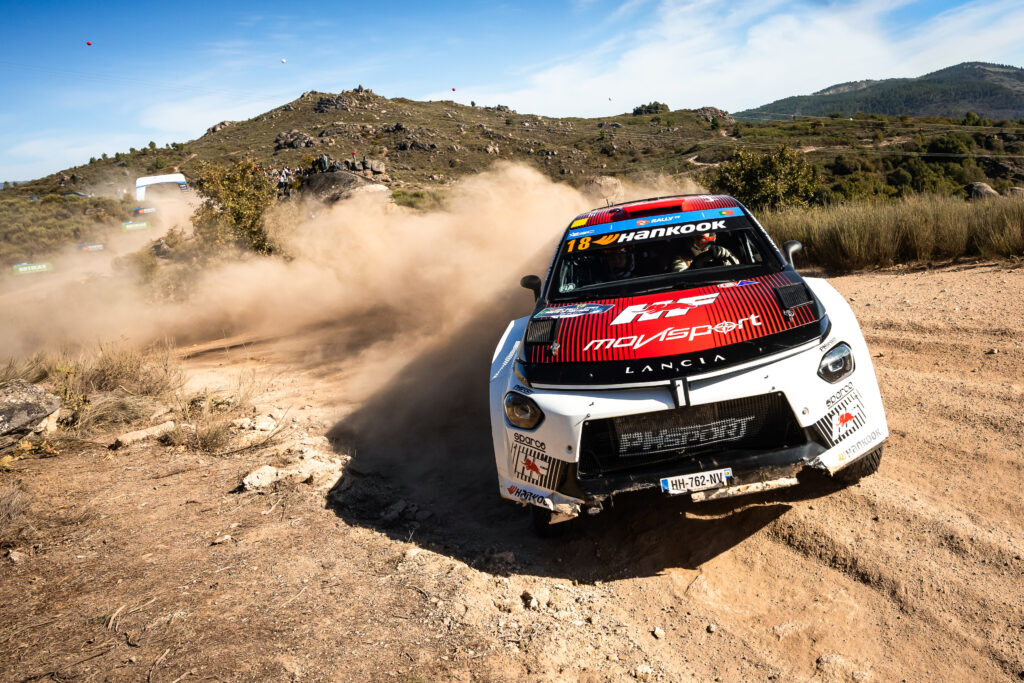 Nikolay GRYAZIN during the FIA European Rally Championship in Fafe, Portugal,on 24, October 2026 //